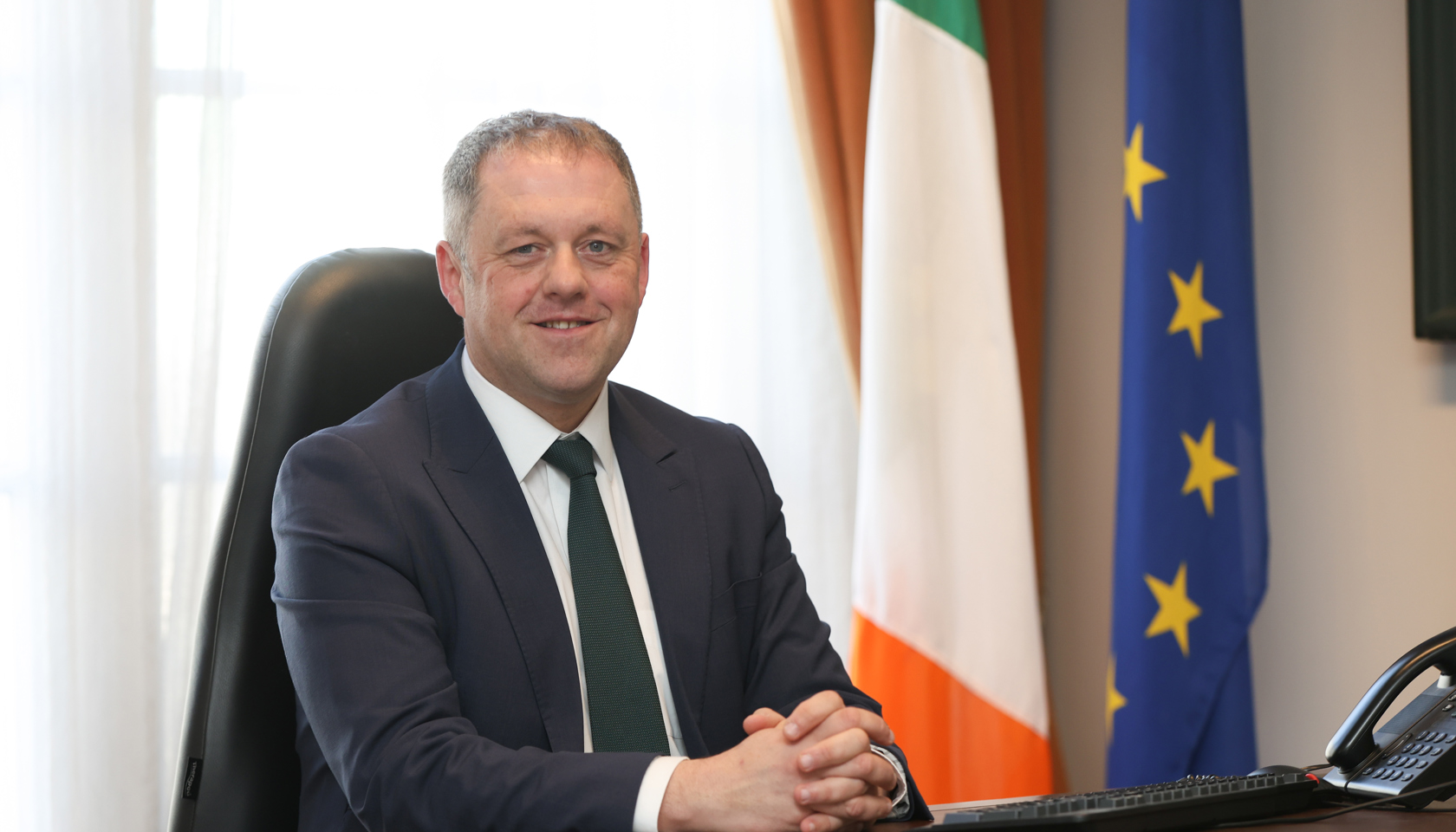 Message from Minister of State for European Affairs, Thomas Byrne