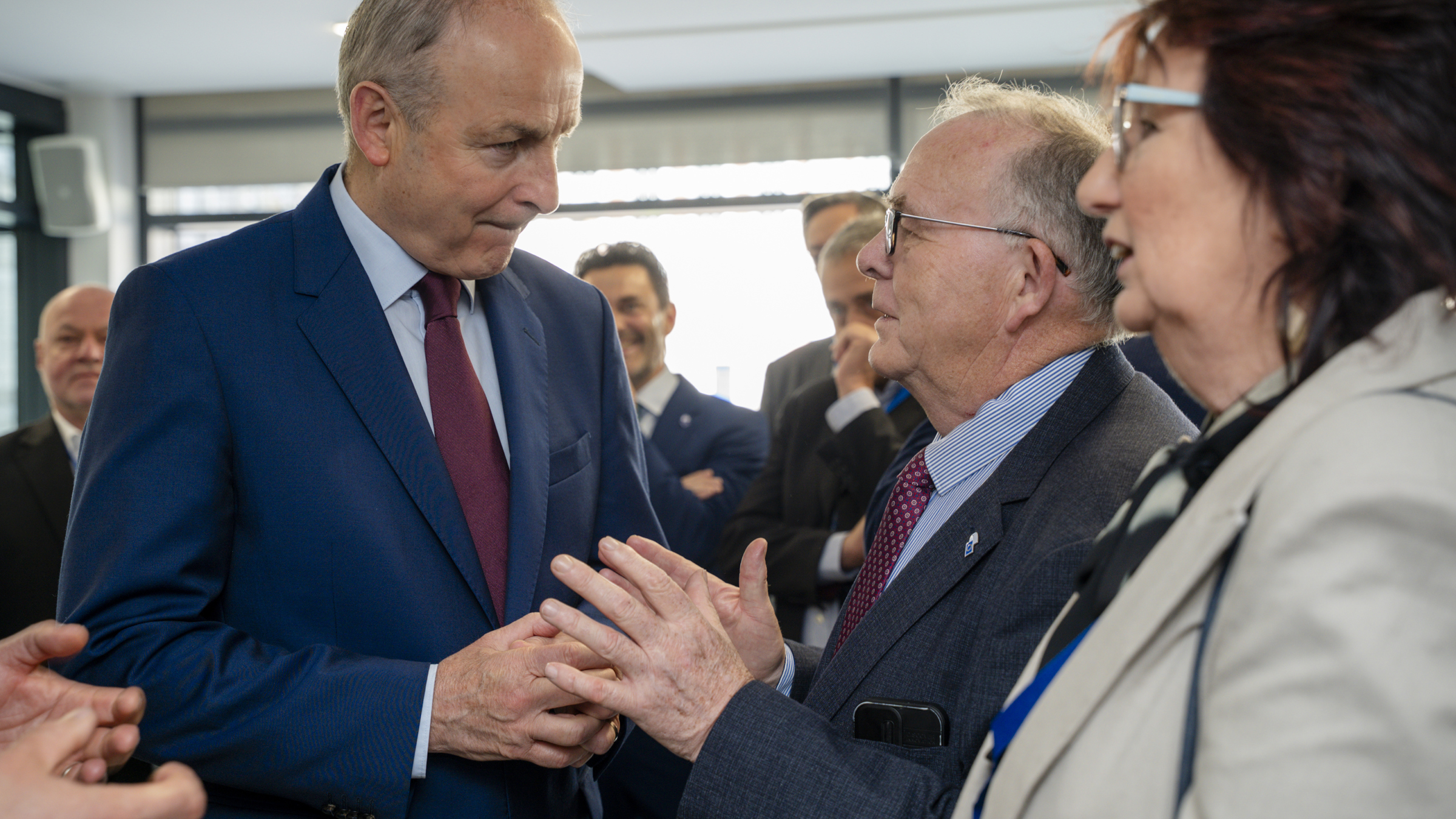 Taoiseach Micheál Martin meets with EESC delegates