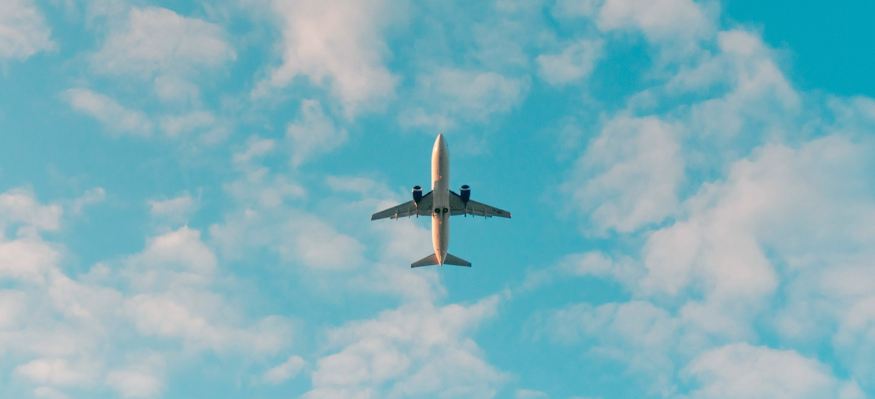 Avion blanc volant dans le ciel pendant la journée