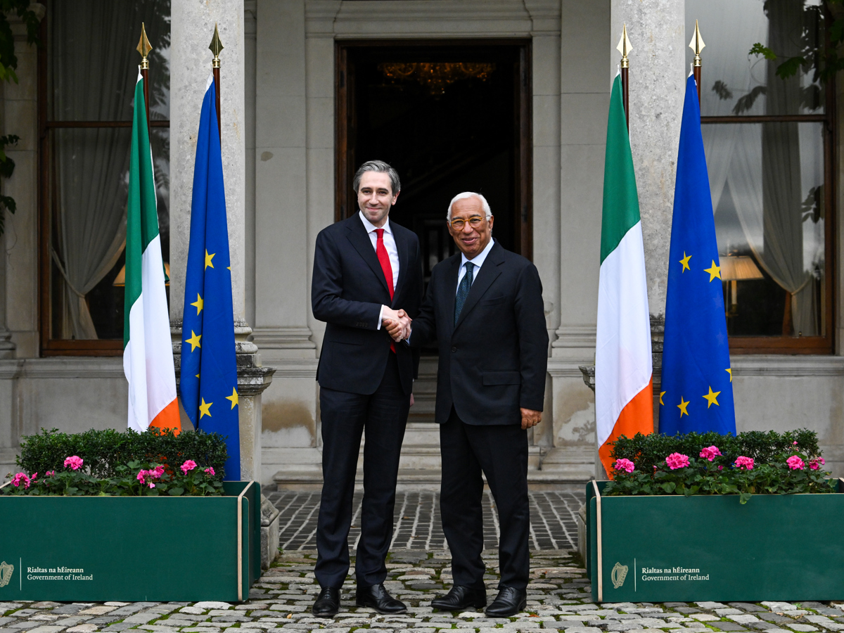 Two men shaking hands